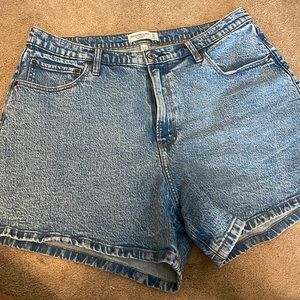 Abercrombie The Dad Short High Rise Curve Love Shorts